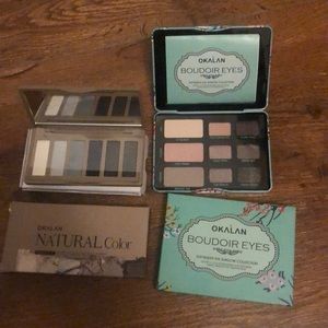 Okalan eyeshadow palettes